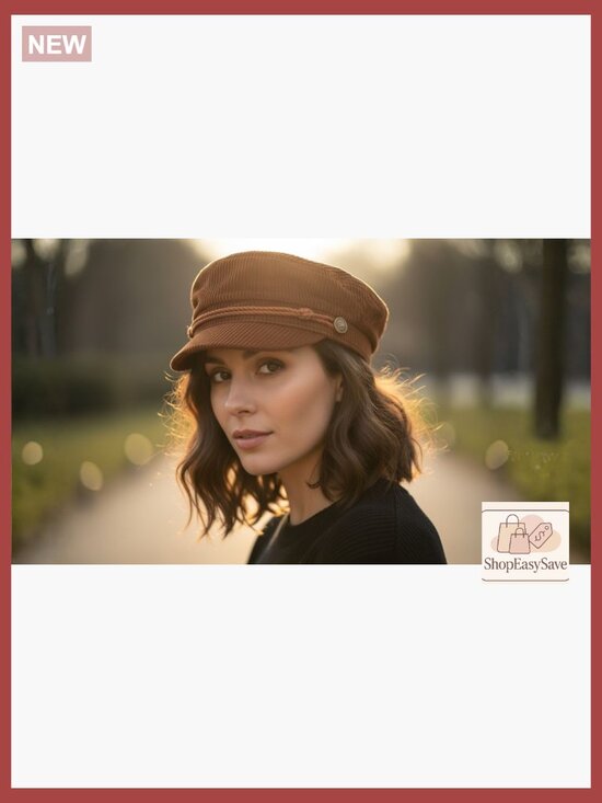 Classic Newsboy Cap Cotton Baker Boy Hat Retro Vintage Style Adjustable Fit main image 7